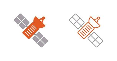 satelliet vector pictogram