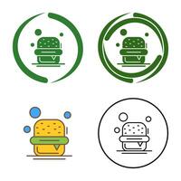 hamburger vector pictogram