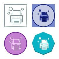 printer vector pictogram