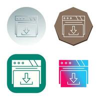 download vector pictogram