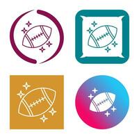 rugby vector pictogram