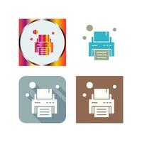 printer vector pictogram