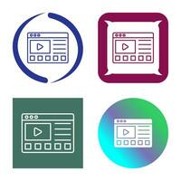 online tutorials vector icoon