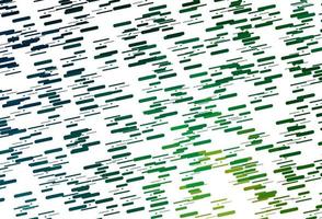 lichtblauwe, groene vectorachtergrond met rechte lijnen. vector