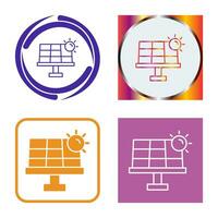 zonne-energie vector pictogram