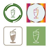 milkshake vector pictogram