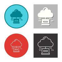 cloud computing vector icon