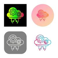 cloud computing vector icon