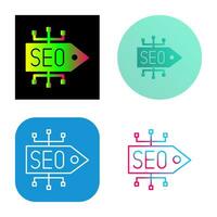 seo label vector icoon