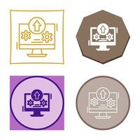 upload vector pictogram