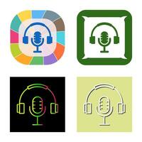 podcast vector icoon