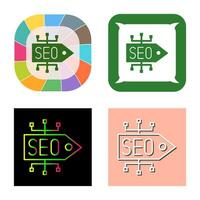 seo label vector icoon