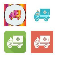 ambulance vector pictogram