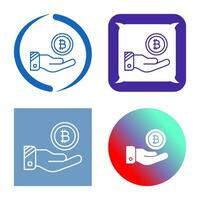 bitcoin vector pictogram