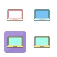 laptop vector pictogram