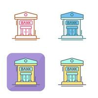 bank vector pictogram