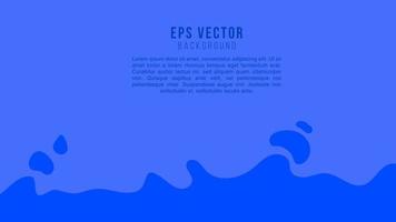 donker blauw paars golvende abstracte golf vorm achtergrond eps vector