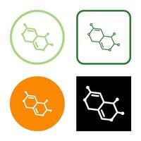 molecuul vector pictogram