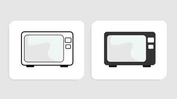 TV pictogrammen ontwerp vector