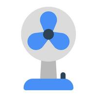 een modern ontwerp icoon van tafel ventilator vector