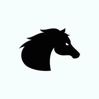 abstract paard logo symbool ontwerp illustratie vector