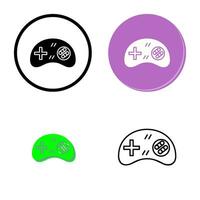 uniek gaming controle vector icoon