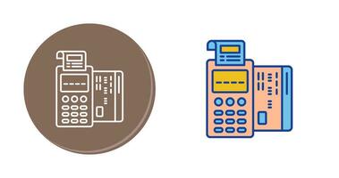 pos terminal vector icoon