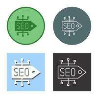 seo label vector icoon