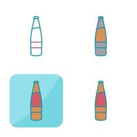 bier fles vector icoon