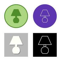 lamp vector icoon