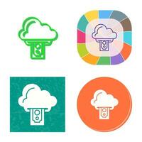 cloud computing vector icon