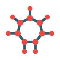 cel farmacologie vector glyph twee kleur icoon voor persoonlijk en reclame gebruiken.