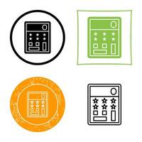 rekenmachine vector pictogram