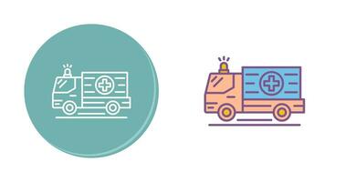 ambulance vector pictogram