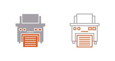 printer vector pictogram