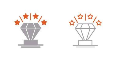 diamant vector pictogram