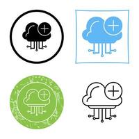 cloud computing vector icon