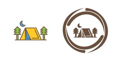 tent vector pictogram