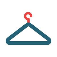 hanger vector glyph twee kleur icoon voor persoonlijk en reclame gebruiken.