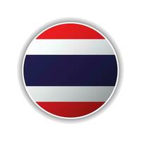 abstract cirkel Thailand vlag icoon vector