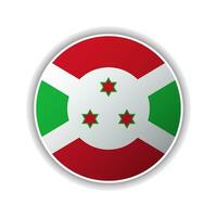 abstract cirkel Burundi vlag icoon vector