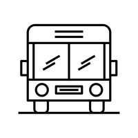 Lijn zwart pictogram vector