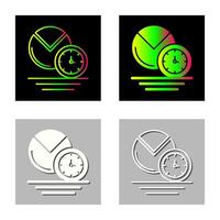 cirkeldiagram vector pictogram