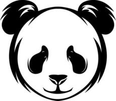 panda hoofd tatoeëren, tatoeëren illustratie, vector Aan een wit achtergrond.