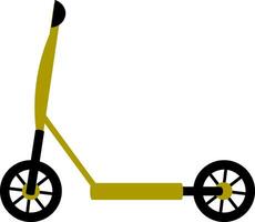 scooter, vector of kleur illustratie.