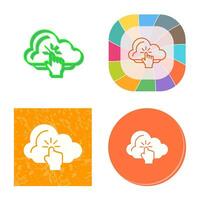 cloud computing vector icon