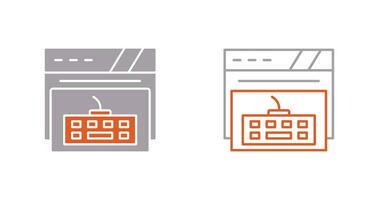 toetsenbord vector pictogram