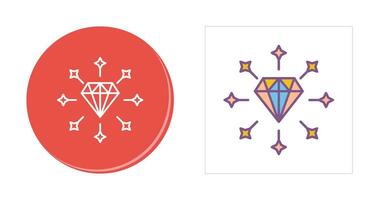 diamant vector pictogram