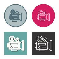 videocamera vector pictogram