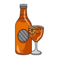citroen drank illustratie vector